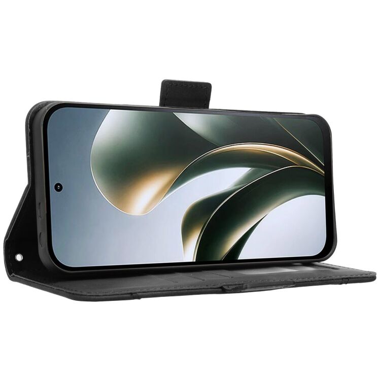 Чехол-книжка с кармашками Deexe Wallet Stand для Xiaomi Poco C95 Pro - Black (429205B) Чехол-книжка с кармашками Deexe Wallet Stand для Xiaomi Poco C95 Pro - Black: фото 6 из 15