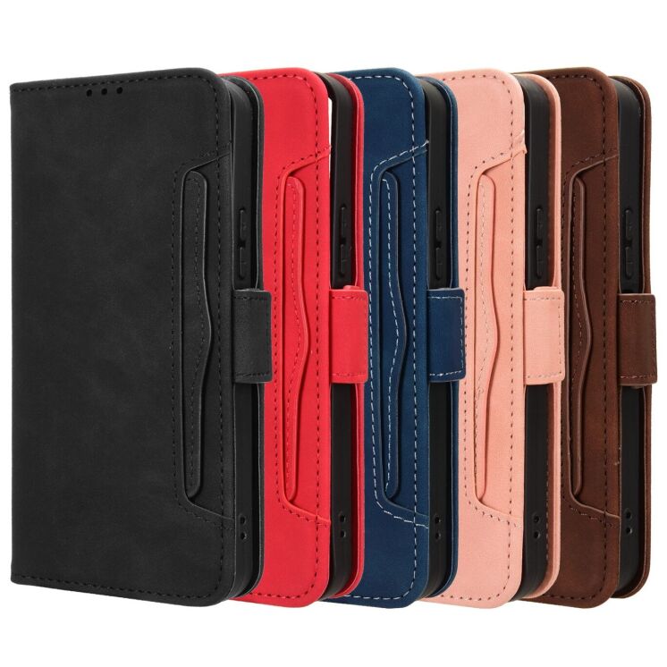 Чехол-книжка с кармашками Deexe Wallet Stand для Xiaomi Poco C95 Pro - Black (429205B) Чехол-книжка с кармашками Deexe Wallet Stand для Xiaomi Poco C95 Pro - Black: фото 9 из 15