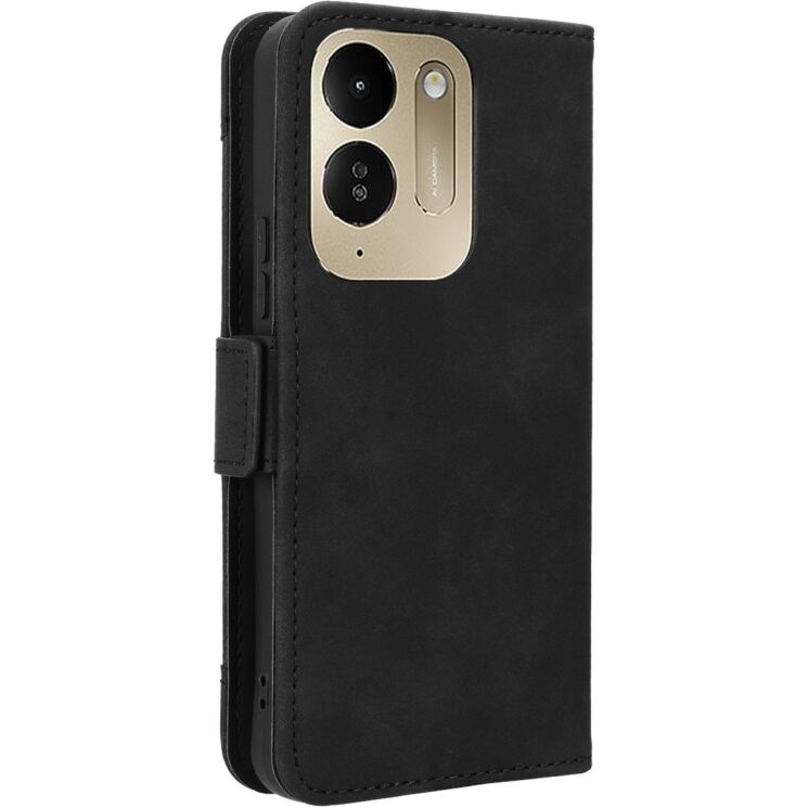 Чехол-книжка с кармашками Deexe Wallet Stand для Xiaomi Poco C95 Pro - Black (429205B) Чехол-книжка с кармашками Deexe Wallet Stand для Xiaomi Poco C95 Pro - Black: фото 7 из 15
