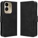 Чехол-книжка с кармашками Deexe Wallet Stand для Xiaomi Poco C95 Pro - Black (429205B). Фото 1 из 15