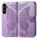Чехол-книжка с рисунком UniCase Butterfly Pattern для Samsung Galaxy S26 FE - Light Purple (412726LV). Фото 1 из 6