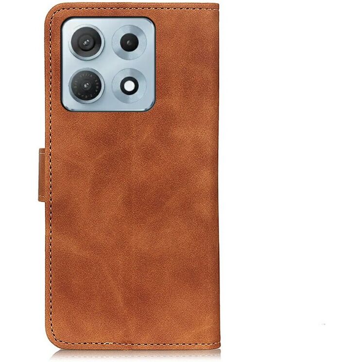 Чехол-книжка с застежкой KHAZNEH Retro Wallet для Motorola Edge 70 Max - Brown (435514Z) Чехол-книжка с застежкой KHAZNEH Retro Wallet для Motorola Edge 70 Max - Brown: фото 5 из 8