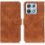 Чехол-книжка с застежкой KHAZNEH Retro Wallet для Motorola Edge 70 Max - Brown: фото 1 из 8