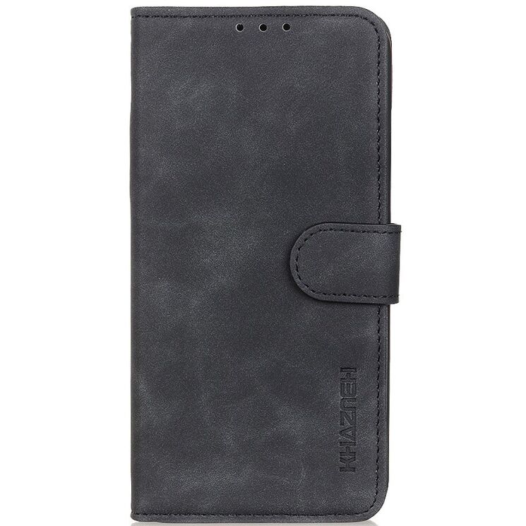 Чохол-книжка з застібкою KHAZNEH Retro Wallet для Xiaomi Poco F8 Ultra - Black: фото 5 з 9