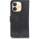 Чехол-книжка с застежкой KHAZNEH Retro Wallet для Xiaomi Redmi Note 17 Pro - Black (429544B). Фото 6 из 9