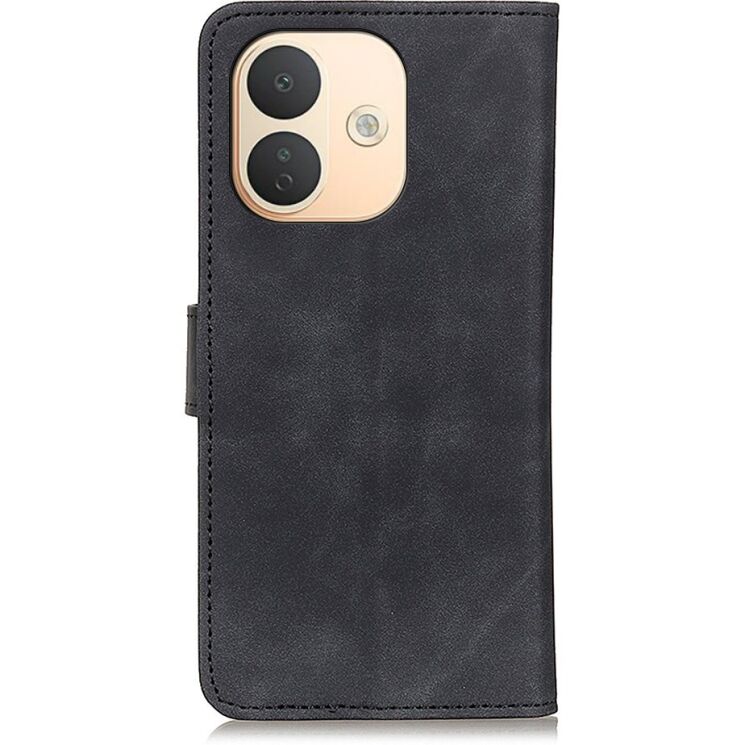 Чехол-книжка с застежкой KHAZNEH Retro Wallet для Xiaomi Redmi Note 17 Pro - Black: фото 6 из 9