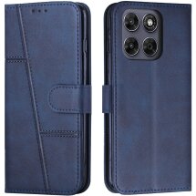 Чохол-книжка з застібкою UniCase Jet Cover для Motorola Moto G77 - Blue: фото 1 з 10
