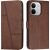 Чехол-книжка с застежкой UniCase Jet Cover для Xiaomi Redmi Note 17 Pro Max / 17 Pro Plus - Brown: фото 1 из 10
