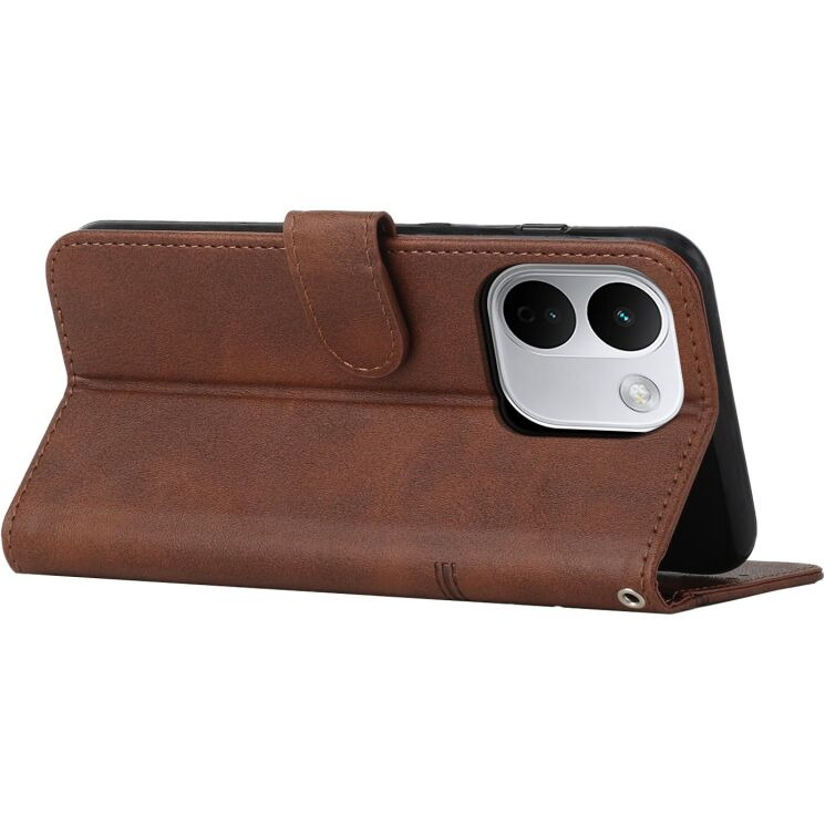 Чехол-книжка с застежкой UniCase Jet Cover для Xiaomi Redmi Note 17 Pro Max / 17 Pro Plus - Brown (430501Z) Чехол-книжка с застежкой UniCase Jet Cover для Xiaomi Redmi Note 17 Pro Max / 17 Pro Plus - Brown: фото 2 из 10