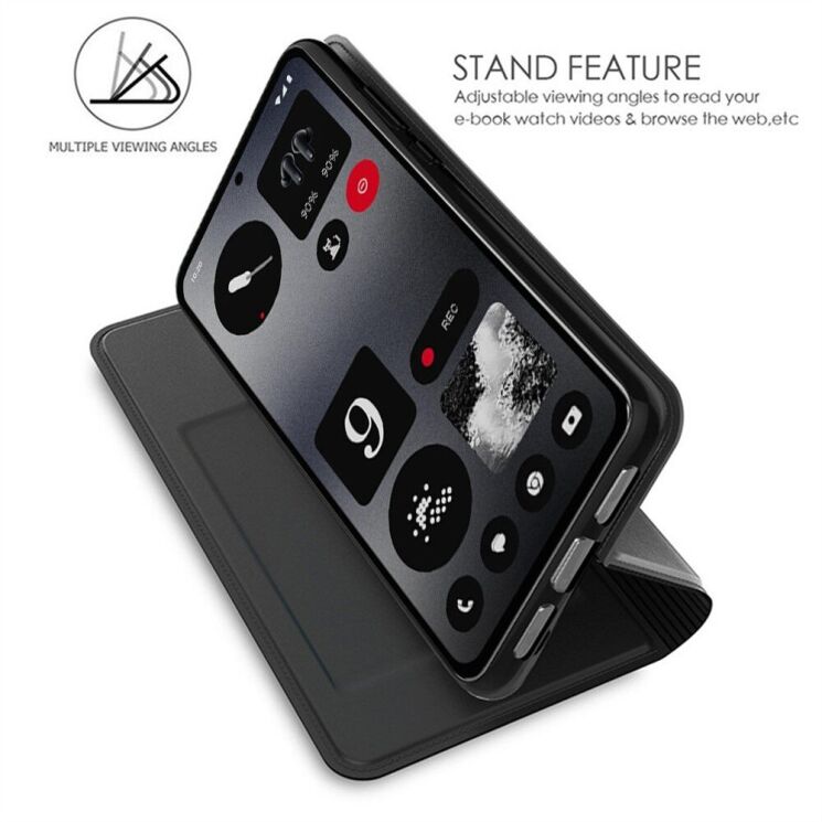 Чехол-книжка UniCase Business Wallet для Nothing CMF Phone 1 - Blue: фото 3 из 7