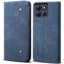 Чохол-книжка UniCase Jeans Wallet для Motorola Moto G86 - Blue: фото 1 з 6