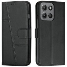 Чехол-книжка UniCase Jet Cover для Motorola Moto G15 - Black: фото 1 из 11