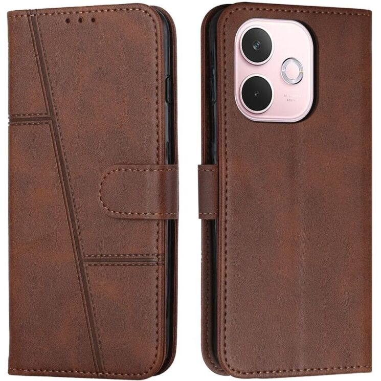 Чехол-книжка UniCase Jet Cover для Oppo A5 Pro (4G/5G) - Brown: фото 1 из 10