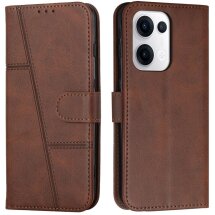 Чехол-книжка UniCase Jet Cover для OPPO Reno 13 5G - Brown: фото 1 из 10