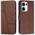 Чохол-книжка UniCase Jet Cover для OPPO Reno 13 5G - Brown: фото 1 з 10