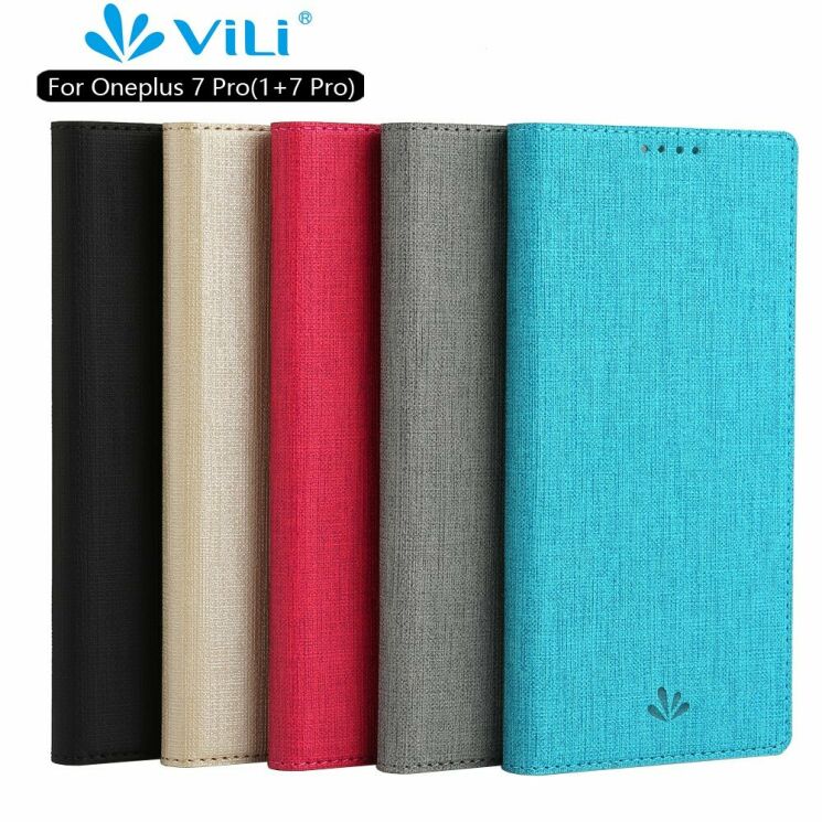 Чохол-книжка VILI DMX Style для OnePlus 7 Pro - Black: фото 10 з 10