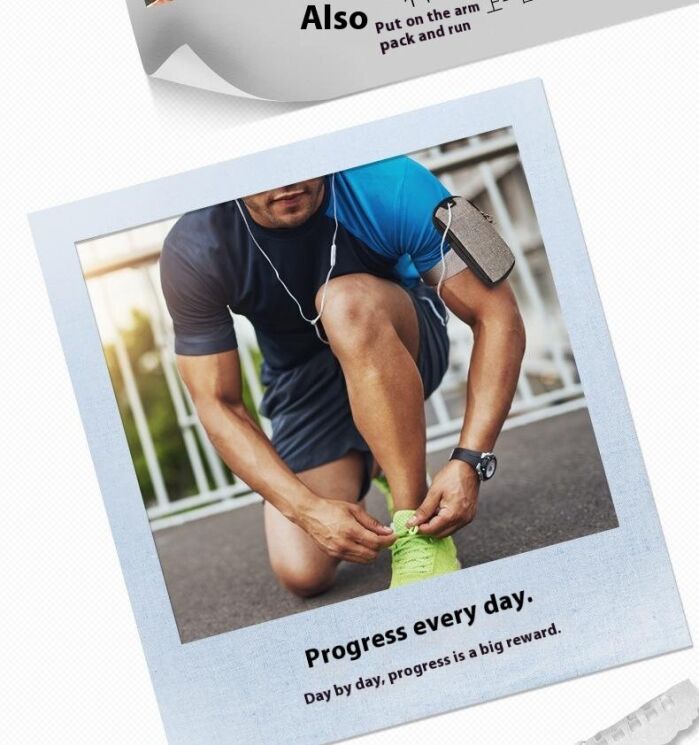 Чехол на руку L&M Armband Bag - Rose: фото 13 из 16