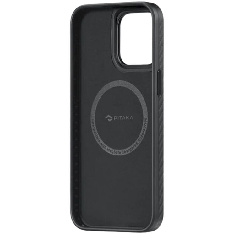 Чехол Pitaka MagEZ Case Pro 4 для Apple iPhone 15 KI1501MMP - Black / Grey: фото 4 из 11
