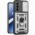 Чехол с защитой камеры Deexe Armor Shield для Infinix Hot 70 - Silver: фото 1 из 9