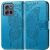 Чехол UniCase Butterfly Pattern для Motorola Edge 50 Neo - Blue: фото 1 из 7