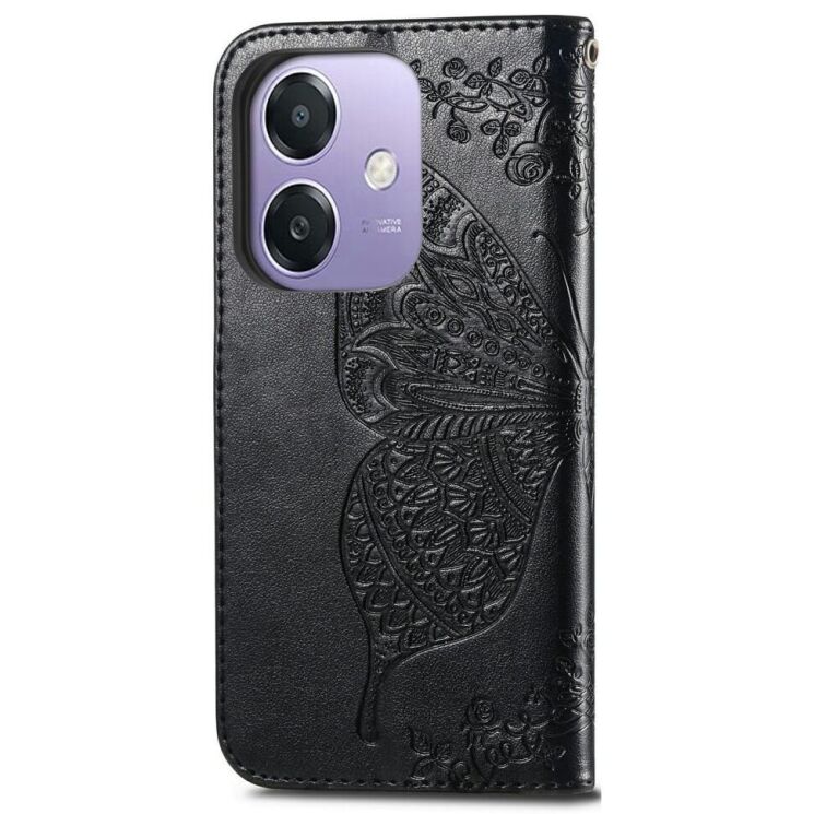 Чехол UniCase Butterfly Pattern для OPPO A3x / A3 / A40m - Black: фото 6 из 7