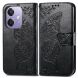 Чехол UniCase Butterfly Pattern для OPPO A3x / A3 / A40m - Black (365327B). Фото 1 из 7