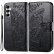 Чехол UniCase Butterfly Pattern для Samsung Galaxy A05s (A057) - Black (340350B). Фото 1 из 6