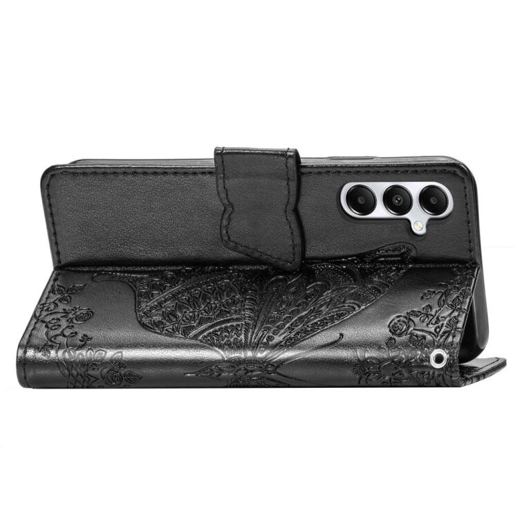Чехол UniCase Butterfly Pattern для Samsung Galaxy A05s (A057) - Black: фото 4 из 6