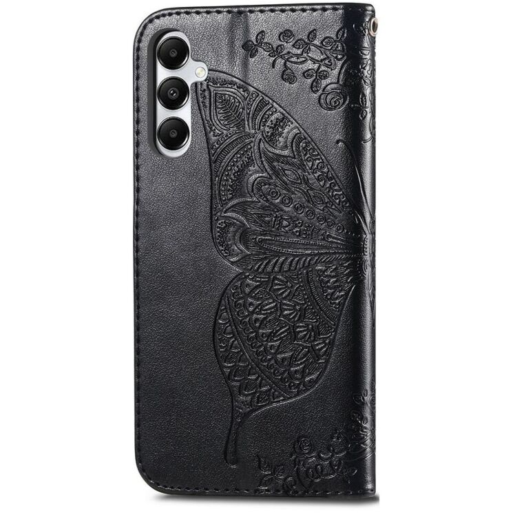 Чехол UniCase Butterfly Pattern для Samsung Galaxy A05s (A057) - Black: фото 5 из 6