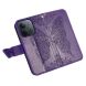 Чехол-книжка с рисунком UniCase Butterfly Pattern для Xiaomi Redmi 15C / Poco C85 - Dark Purple (386156DV). Фото 4 из 9