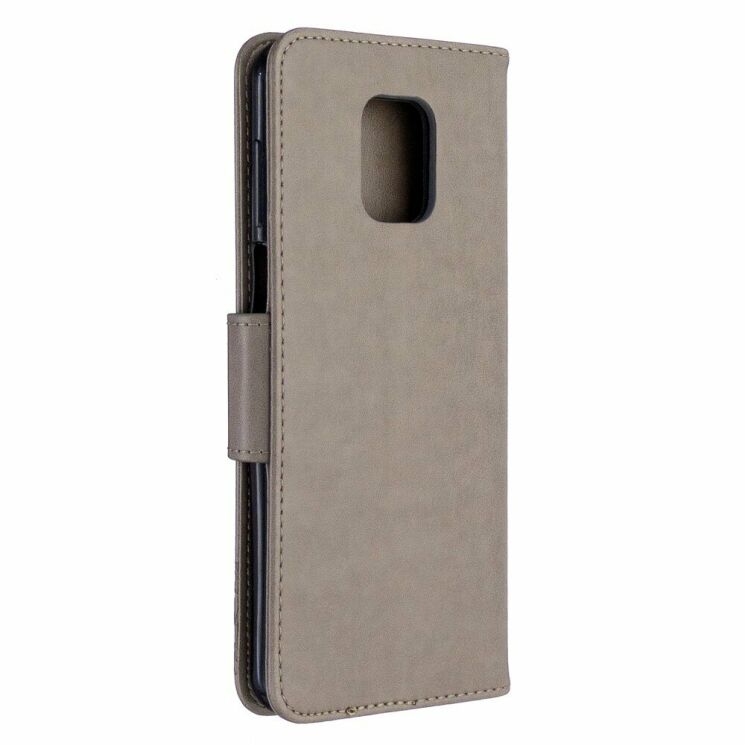 Чохол UniCase Butterfly Pattern для Xiaomi Redmi Note 9 Pro Max / Note 9 Pro / Note 9s - Grey: фото 5 з 9