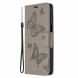 Чохол UniCase Butterfly Pattern для Xiaomi Redmi Note 9 Pro Max / Note 9 Pro / Note 9s - Grey (266421H). Фото 4 з 9