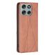 Чохол UniCase Geometric Pattern для Motorola Moto G56 - Brown (383126Z). Фото 3 з 9