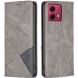 Чохол UniCase Geometric Pattern для Motorola Moto G84 - Grey (339125H). Фото 1 з 8