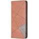 Чохол UniCase Geometric Pattern для Samsung Galaxy A06 (A065) - Brown (365100Z). Фото 2 з 8