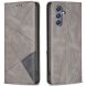 Чехол UniCase Geometric Pattern для Samsung Galaxy M34 (M346) - Grey (336106H). Фото 1 из 7