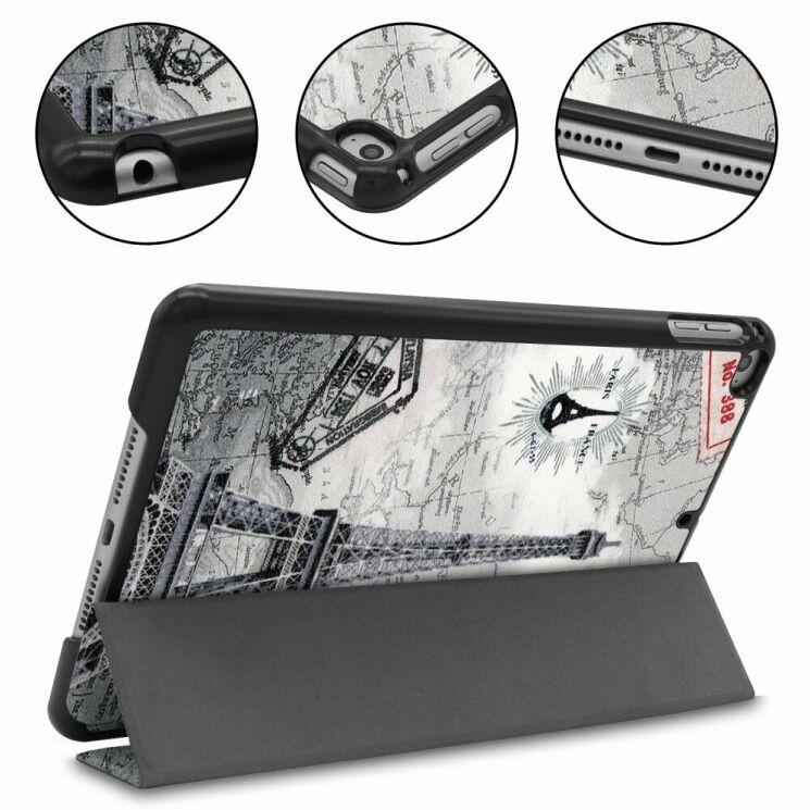 Чохол UniCase Life Style для Apple iPad mini (2019) - Eiffel Tower and Map: фото 7 з 9