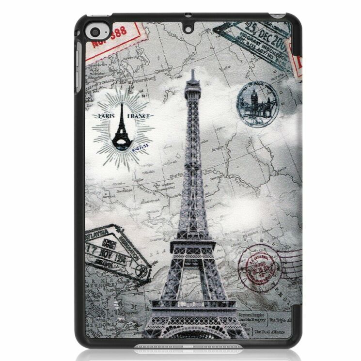 Чохол UniCase Life Style для Apple iPad mini (2019) - Eiffel Tower and Map: фото 2 з 9