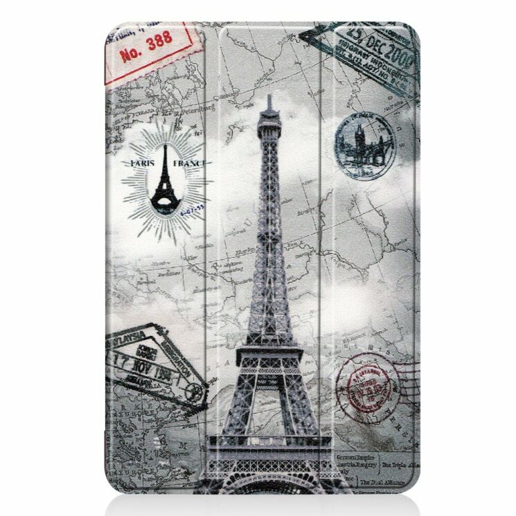 Чохол UniCase Life Style для Apple iPad mini (2019) - Eiffel Tower and Map: фото 9 з 9