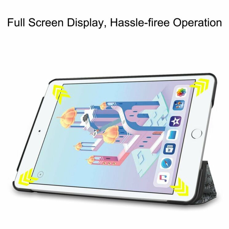 Чохол UniCase Life Style для Apple iPad mini (2019) - Eiffel Tower and Map: фото 6 з 9