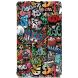 Чехол UniCase Life Style для Samsung Galaxy Tab A7 Lite (T220/T225) - Graffiti (252148C). Фото 2 из 9
