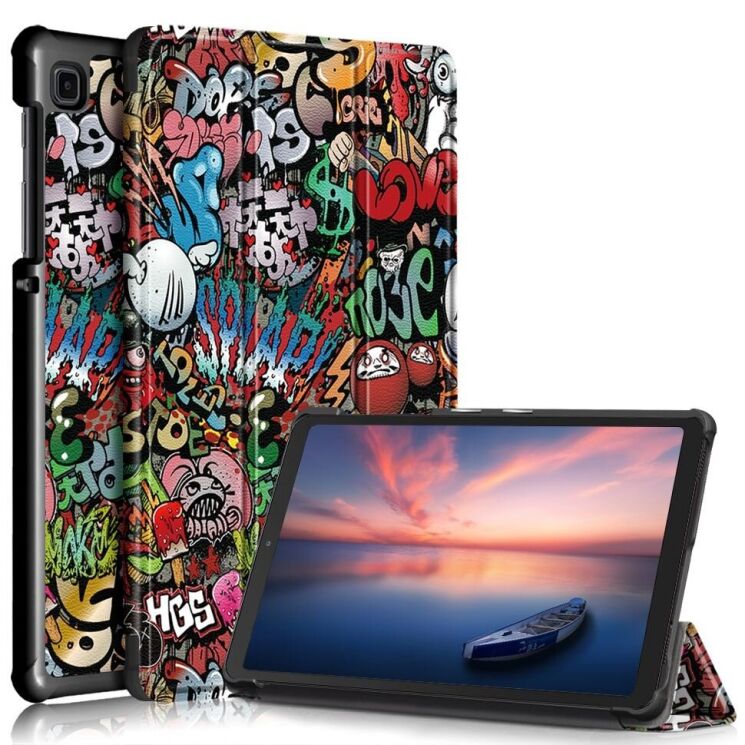 Чехол UniCase Life Style для Samsung Galaxy Tab A7 Lite (T220/T225) - Graffiti: фото 1 из 9