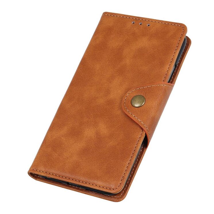 Чехол UniCase Vintage Wallet для Realme C21 - Brown: фото 9 из 13