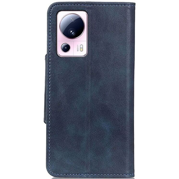 Чохол UniCase Vintage Wallet для Xiaomi 13 Lite - Blue: фото 7 з 8