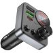 FM модулятор Hoco E86 48W (PD30W + QC3.0) - Black (896726B). Фото 2 из 7
