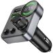 FM модулятор Hoco E86 48W (PD30W + QC3.0) - Black (896726B). Фото 4 из 7