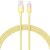 Кабель Baseus Discolor Series USB to Lightning (2.4A, 1m) P10374900 - Custard Yellow: фото 1 из 21