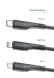 Кабель ESSAGER Rousseau USB to Type-C (3A, 1m) EXCT-LS01 - Black (896382B). Фото 18 з 18