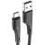 Кабель ESSAGER Rousseau USB to Type-C (3A, 1m) EXCT-LS01 - Black: фото 1 з 18