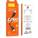 Кабель Hoco X96 Hyper 60W Type-C to Type-C (3A, 1m) - Black (896182B). Фото 4 з 5